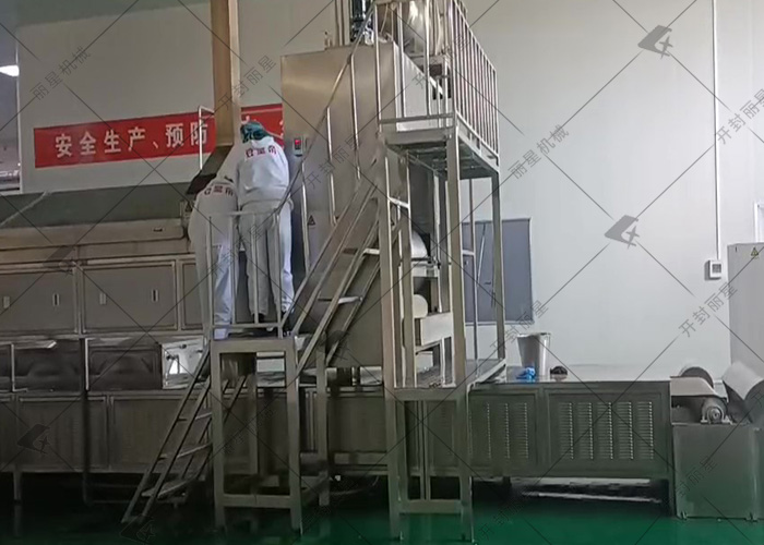 sthpzx粉丝粉条生产线，内蒙古试机培训进行时