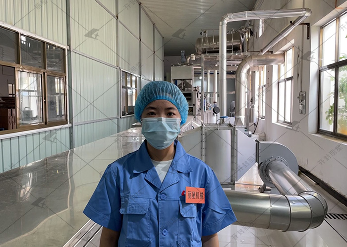 sthpzx自动化粉皮生产线制作全流程 sthpzx自动化粉皮生产线制作全流程