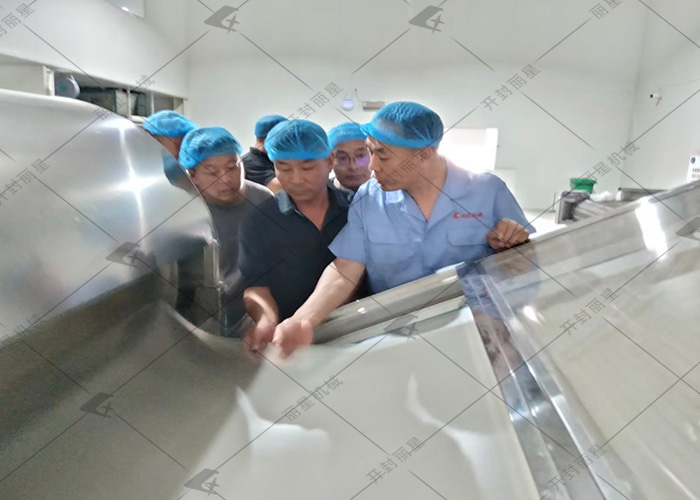一线赋能,sthpzx机械周工赴安徽开展酸辣粉生产线专项培训 一线赋能,sthpzx机械周工赴安徽开展酸辣粉生产线专项培训